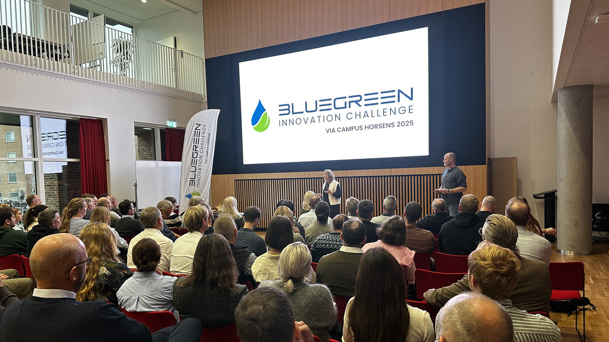 Billede fra BIC 25 som blev afholdt på Via Campus Horsens. Fotokreditering: Kristoffer Sindby